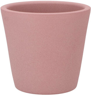 DK Design Bloempot Vinci - lichtroze mat - voor kamerplant - 13 x 15 cm