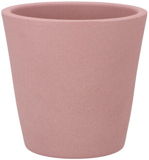 DK Design Bloempot Vinci - lichtroze mat - voor kamerplant - 16x18 cm