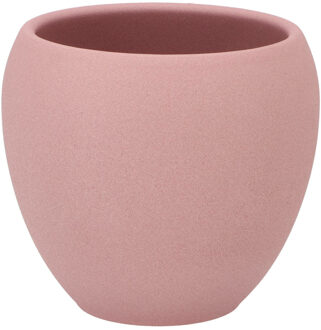 DK Design Bloempot Vinci - lichtroze mat - voor kamerplant - D15xH17 cm