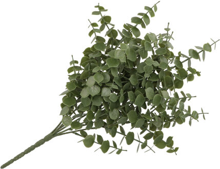 DK Design Kunstbloem Eucalyptus tak bundel - 47 cm - groen - Kunstbloemen