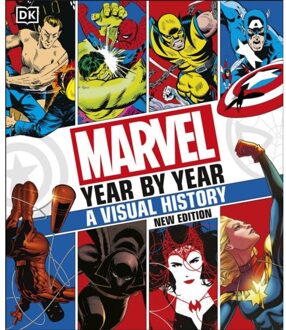 Dk Marvel Year By Year: A Visual History (New Edition)