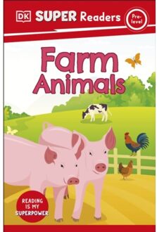 Dk Super Readers Pre-Level Farm Animals - Dk Super Readers - DK