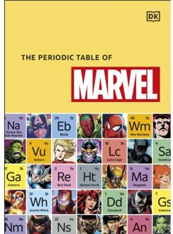 Dk The Periodic Table Of Marvel - Melanie Scott