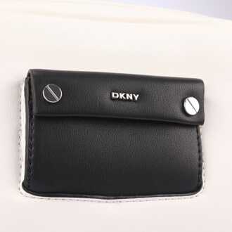 DKNY Accessoires DKNY Ara Camera Dz Crossbody Bag in Wit Zwart - One Size