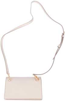 DKNY Accessoires DKNY Avril Portemonnee Op Een Riem Cross Body in Grijs - One Size