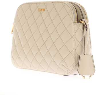 DKNY Accessoires DKNY Trina Double Zip Camera Crossbody Bag in Grijs - One Size