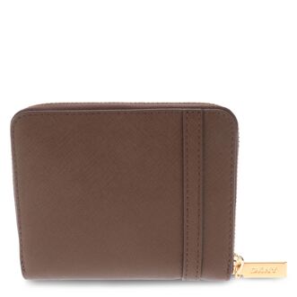 DKNY Accessories DKNY Avril Zip Around Wallet in Brown Bruin - One Size