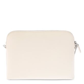DKNY Accessories DKNY Bridger Dome Top Zip Logo Shoulder Crossbody Bag in White Wit - One Size