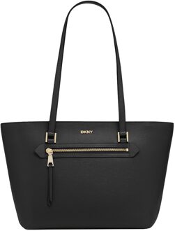 DKNY Ave Shopper Tas Dkny , Black , Dames - ONE Size