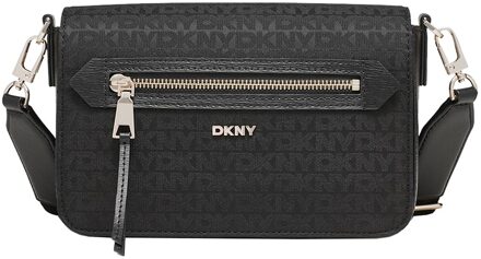 DKNY Bryant Ave Md Flap Cbody jet black/black Zwart - H 22 x B 15 x D 6