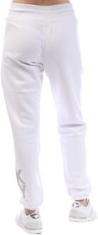 DKNY Dames/Dames Joggingbroek met Folie Logo (Wit) - maat