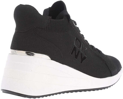 DKNY Dames/Dames Kasia Platform Wedge Trainers (Zwart) - maat