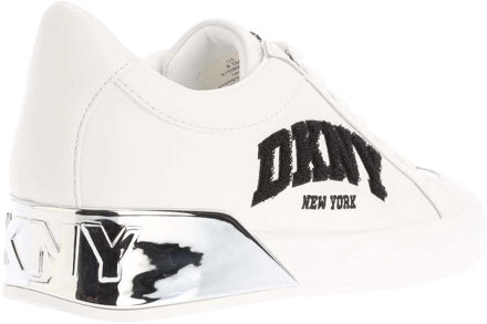 DKNY Dames/Dames Maben Varsity Leren Veterschoenen (Wit) - maat
