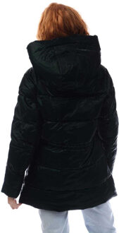 DKNY Dames/Dames Pufferjack met Trekkoord (Groen) - maat L