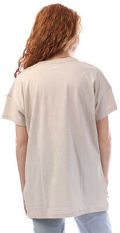 DKNY Dames/Dames T-shirt met lovertjeslogo (Beige)
