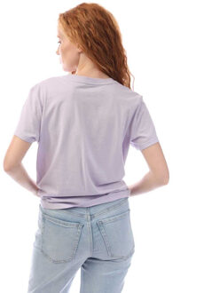 DKNY Dames/Dames T-shirt met Strass-streepjes (Paars) - maat XS