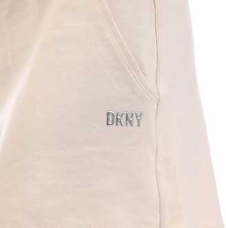 DKNY Dames DKNY Classic-Fit Metallic Logo Minirok in Grijs - XS