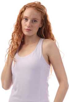 DKNY Dames DKNY Racerback Mouwloze Tanktop in Paars - maat