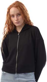 DKNY Dames DKNY Snake Jacquard Full Zip Hoodie in Zwart - XS