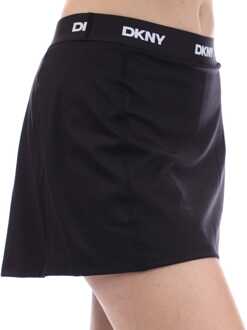 DKNY Damesrok DKNY Logo Elastische Compressie in Zwart - M