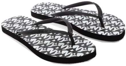 DKNY Damesslippers DKNY Susan in zwart crème - EU 36.5 / UK 3.5