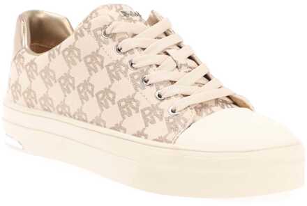 DKNY Damestrainers DKNY York Lace Up in Wit - maat EU 35 / UK 2.5