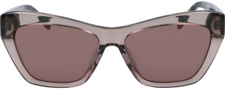 DKNY DK535S-270 DK535S 55 270 Zonnebril Bruin - One Size