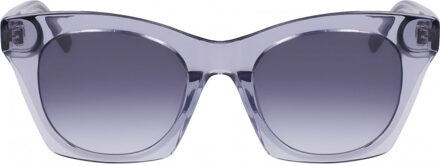 DKNY DK541S-520 DK541S 51 520 Zonnebril Paars - One Size