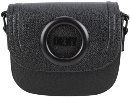 DKNY Gecoate stoffen handtas Dkny , Black , Dames - ONE Size