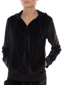 DKNY Insert Logo LS Sleep Hoodie * Actie * Zwart - Small