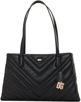 DKNY Madison Tote black/gold Damestas Zwart - H 23 x B 37 x D 13