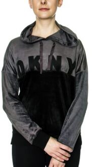 DKNY Modern Generation LS Top With Hood * Actie * Zwart,Roze - X-Small,Small,Medium