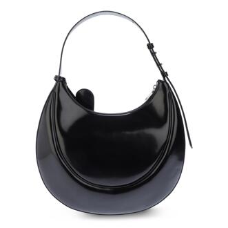 DKNY Sadie Schoudertas (Zwart/Zilver) - One Size