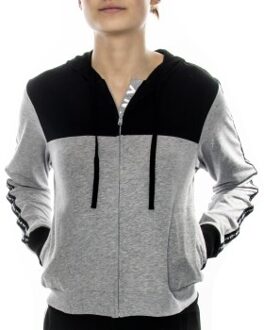 DKNY Spell It Out LS Hoodie * Actie * Grijs - X-Small