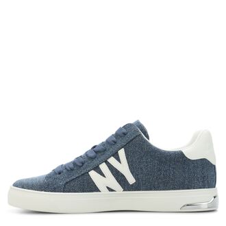 DKNY Women's DKNY Abeni Lace Up Trainers in Blue-White Blauw en wit - EU 40.5 / UK 7