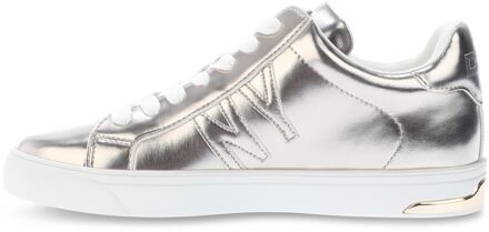 DKNY Women's DKNY Abeni Lace Up Trainers in Champagne - maat