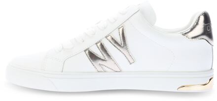 DKNY Women's DKNY Abeni Lace Up Trainers in White Wit - EU 40 / UK 6.5