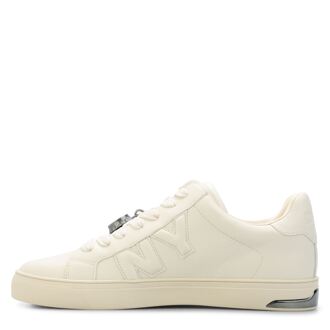 DKNY Women's DKNY Aisling Lace Up Trainers in Beige - EU 41 / UK 7.5