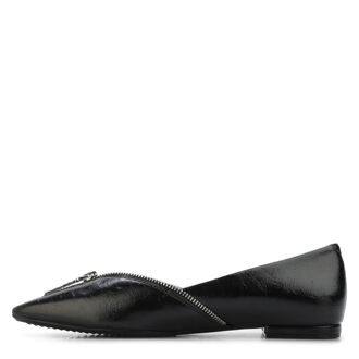 DKNY Women's DKNY Cherith Flat Sandals in Black Zwart - EU 39/ UK 6