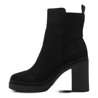 DKNY Women's DKNY Telsi Platform Boots in Black Zwart