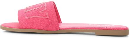 DKNY Women's DKNY Willow Flat Sliders in Pink Roze - EU 38 / UK 5