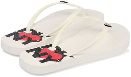 DKNY Women's DKNY Zuni Flip Flop in White Wit - EU 38.5 / UK 5.5