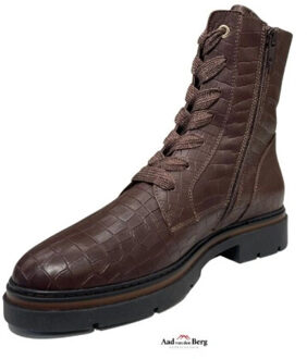 DL Sport Damesschoenen veterboots Bruin - 39