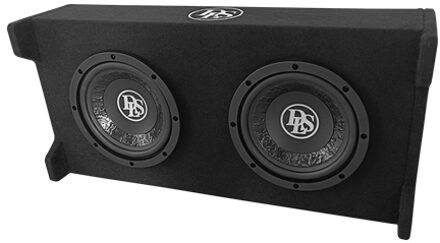 DLS 2x8" / 2500mm Slim Subwoofer Kist (Downfire) 610PESB28