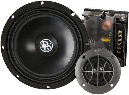 DLS 6,5"/165mm 2-weg Component Luidsprekers RZ6.2Q 610RZ62Q