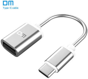 DM Type-C Adapter Type C-L USB C Male naar USB2.0 Femail USB OTG converter voor apparaten met type c interface