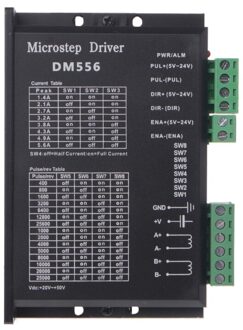 DM556 2-Fase Digitale Stappenmotor Driver 42/57/86 Stappenmotor Driver Voor Cnc