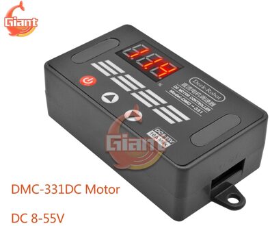 DMC-331 Pwm Dc Motor DC8-55V 10A Speed Controller Voltage Regulator Verstelbare Led Digitale Display Gouverneur Speed Control Switch