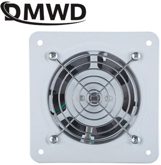 DMWD 25W 4 Inch Kitchen Bathroom Air Ventilation Blower Exhaustfan 4" Wall Mounted Exhaust Fan Ventilator Extractor Duct Fans