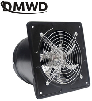 DMWD 6 inch Kitchen Exhaust Fan Bathroom Wall Window Toilet Duct Booster Fans ventilation Blower 6" Exhauster Air Cleaning Vent